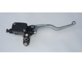 BRZDOVÁ PUMPA CELÁ - STŘÍBRNÁ PÁČKA - JAWA 300CL, PÉRÁK + MODEL 42 - (ZÁNOVNÍ DÍL)